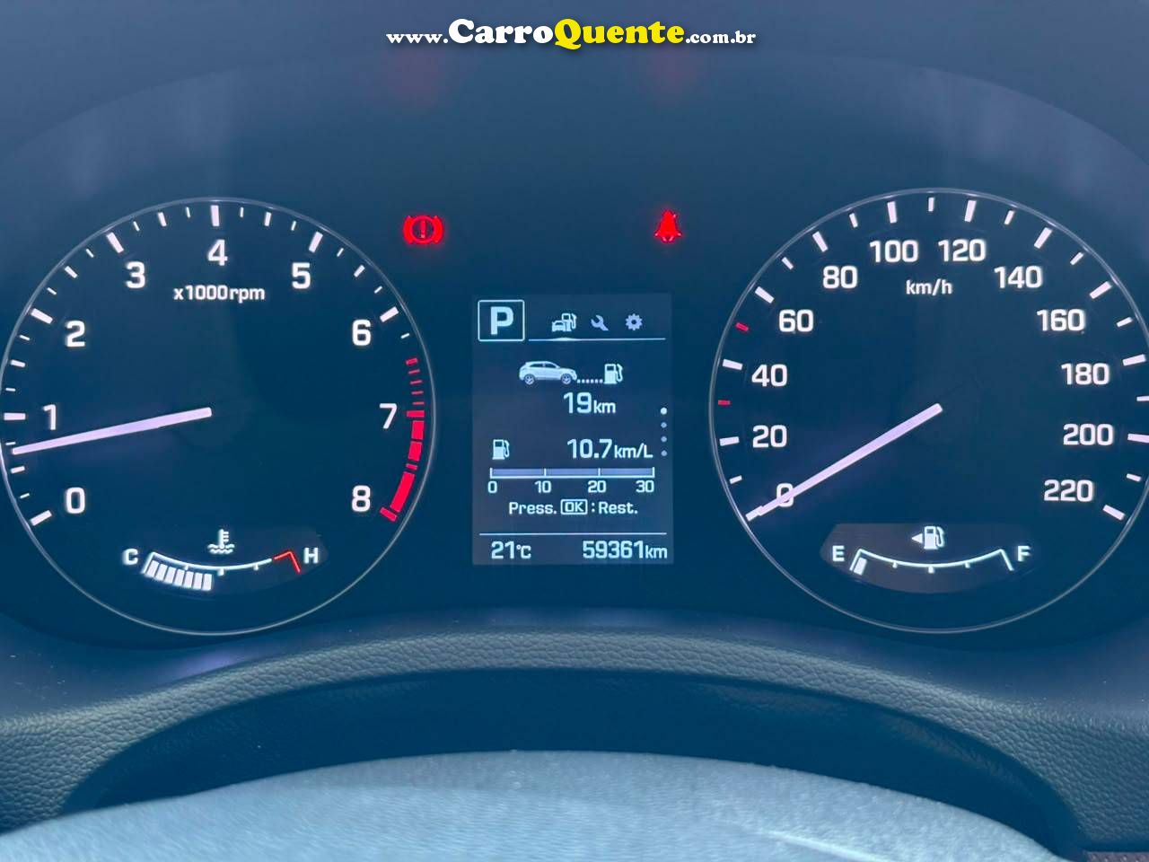 HYUNDAI CRETA 2.0 16V PRESTIGE 2019 - Loja