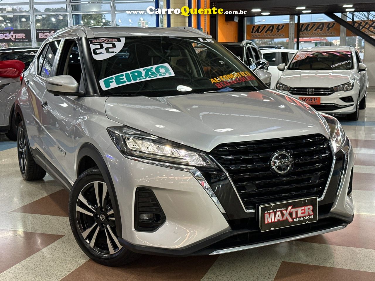 NISSAN KICKS 1.6 16V EXCLUSIVE 2022 - Loja