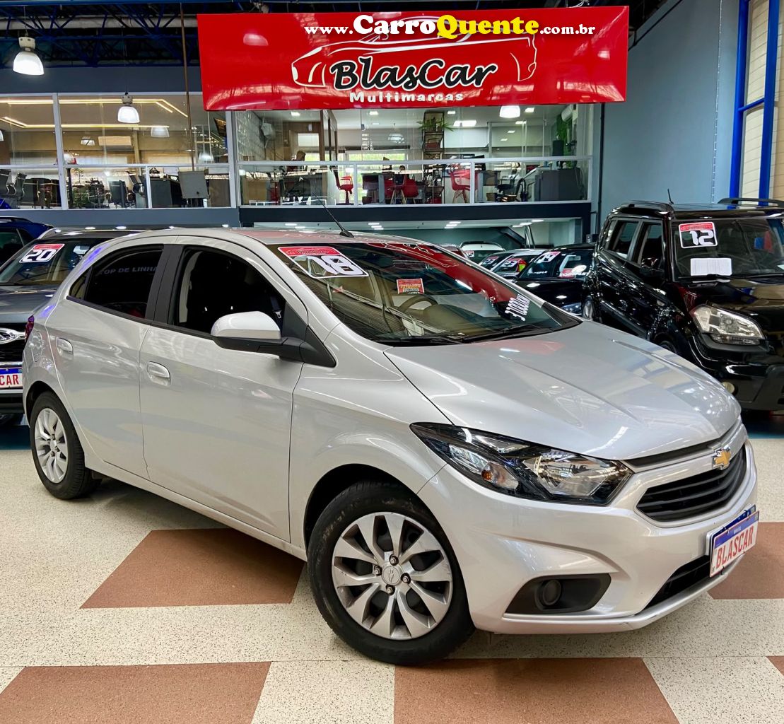 CHEVROLET ONIX 1.0 MPFI LT 8V 2018 - Loja