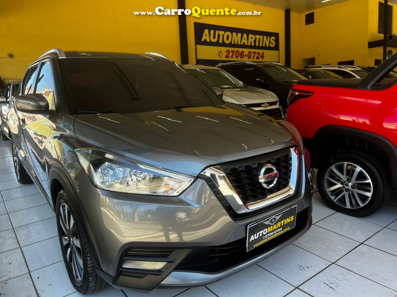 NISSAN KICKS 1.6 16V SV 2021 - Loja