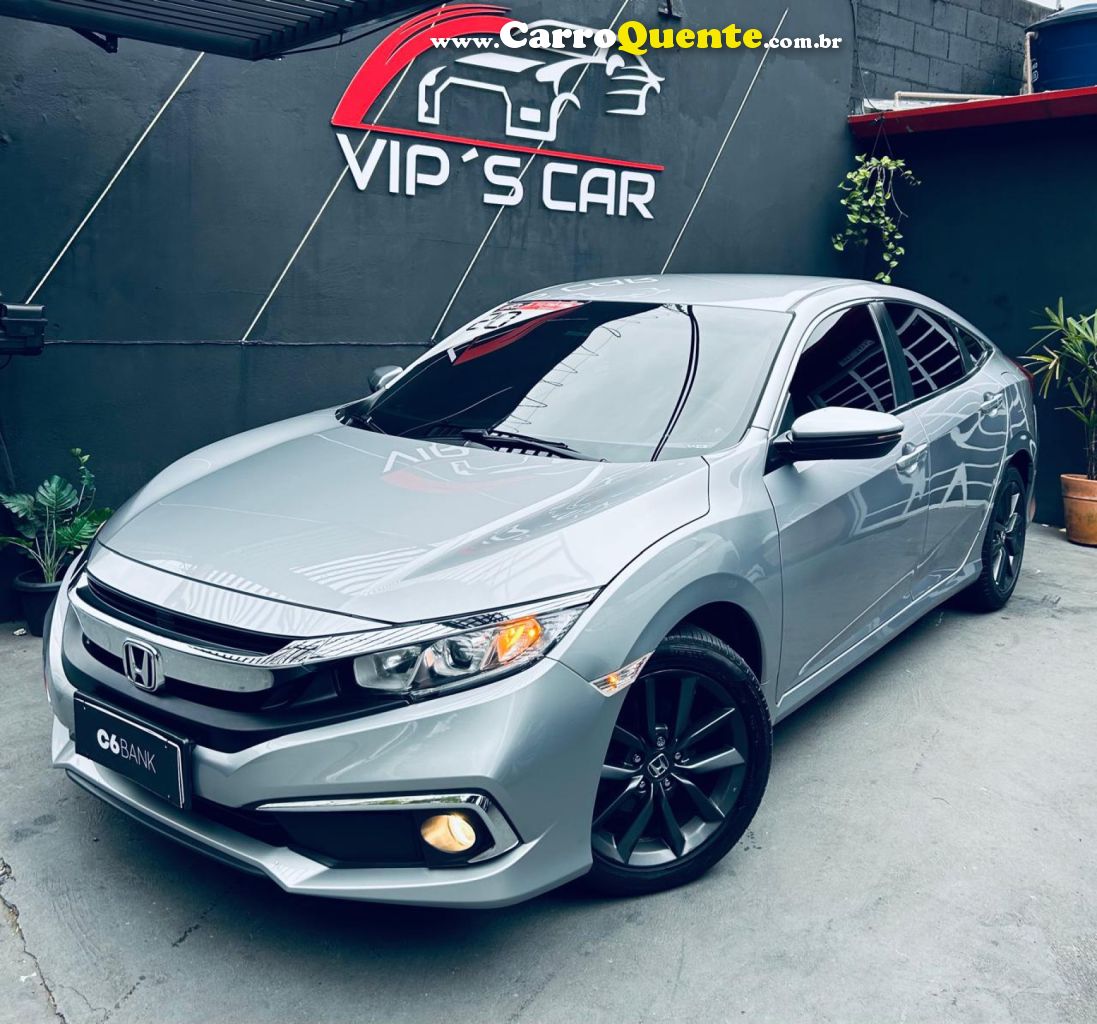 HONDA   CIVIC SEDAN EX 2.0 FLEX 16V AUT.4P   CINZA 2020 2.0 FLEX - Loja