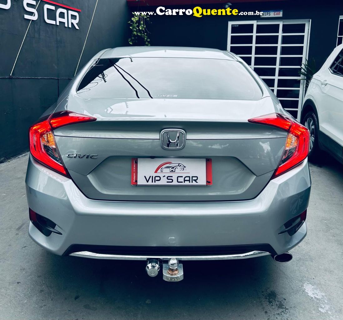 HONDA   CIVIC SEDAN EX 2.0 FLEX 16V AUT.4P   CINZA 2020 2.0 FLEX - Loja