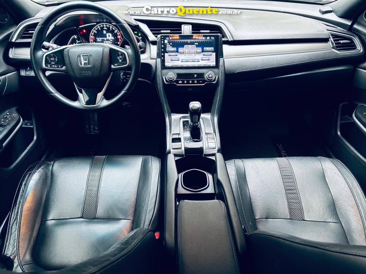 HONDA   CIVIC SEDAN EX 2.0 FLEX 16V AUT.4P   CINZA 2020 2.0 FLEX - Loja