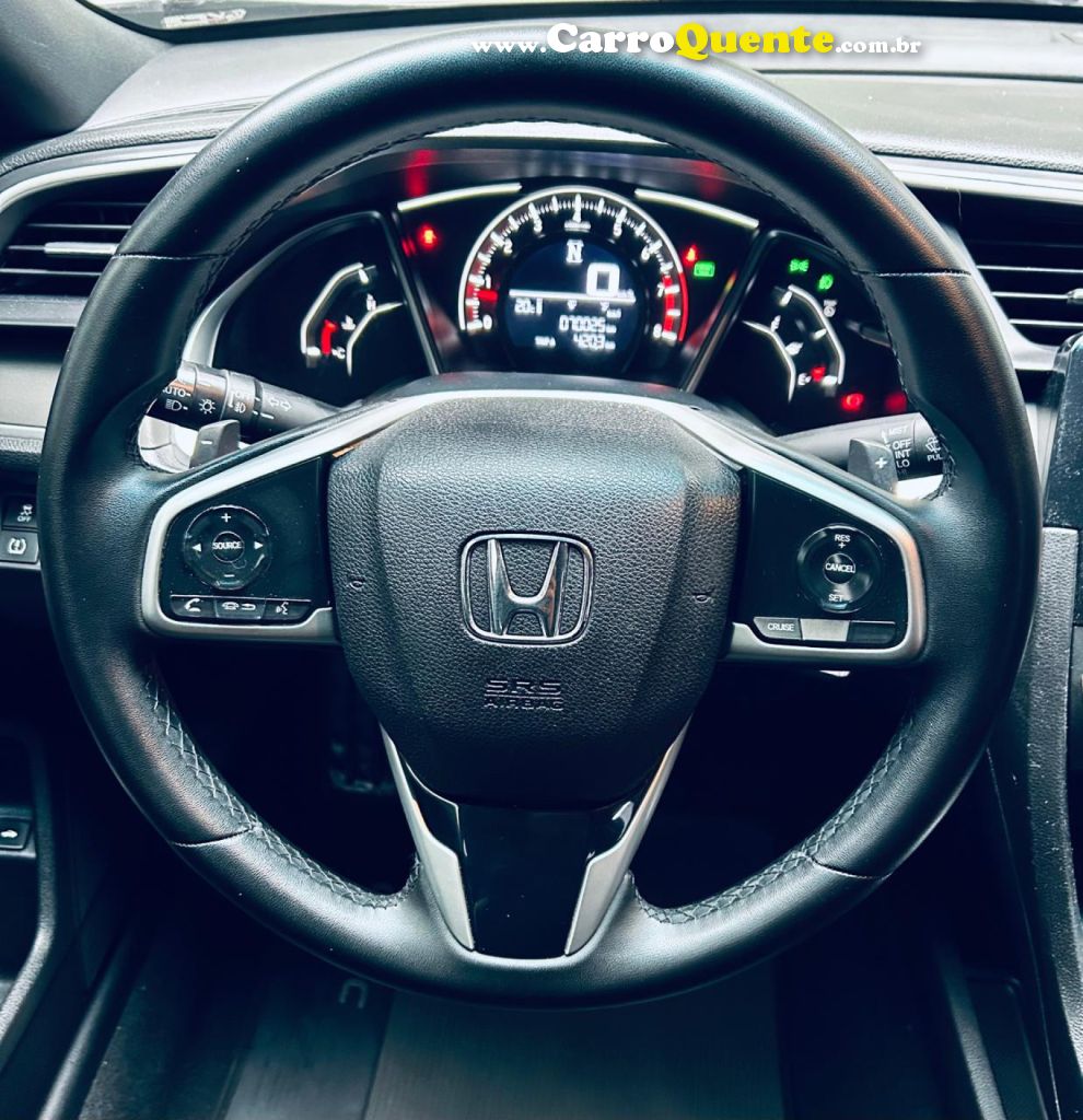 HONDA   CIVIC SEDAN EX 2.0 FLEX 16V AUT.4P   CINZA 2020 2.0 FLEX - Loja