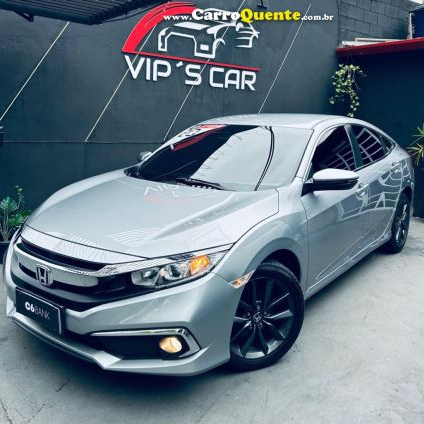 HONDA   CIVIC SEDAN EX 2.0 FLEX 16V AUT.4P   CINZA 2020 2.0 FLEX