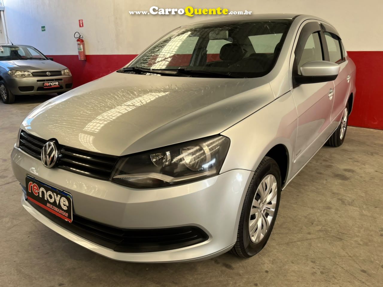 VOLKSWAGEN   VOYAGE 1.01.0 CITY MI TOTAL FLEX 8V 4P   PRATA 2014 1.0 FLEX - Loja
