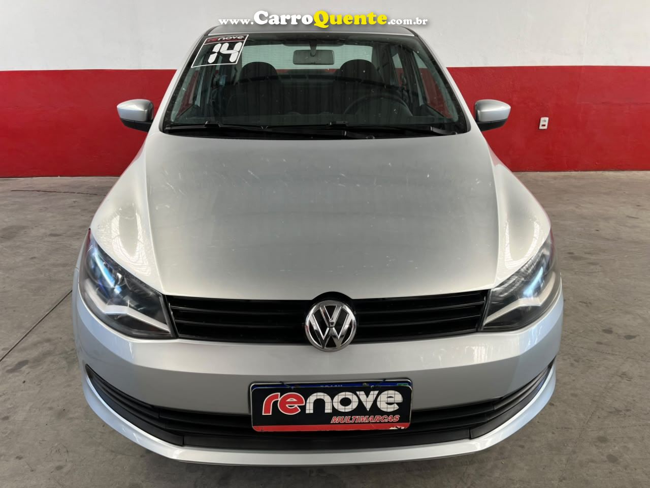 VOLKSWAGEN   VOYAGE 1.01.0 CITY MI TOTAL FLEX 8V 4P   PRATA 2014 1.0 FLEX - Loja