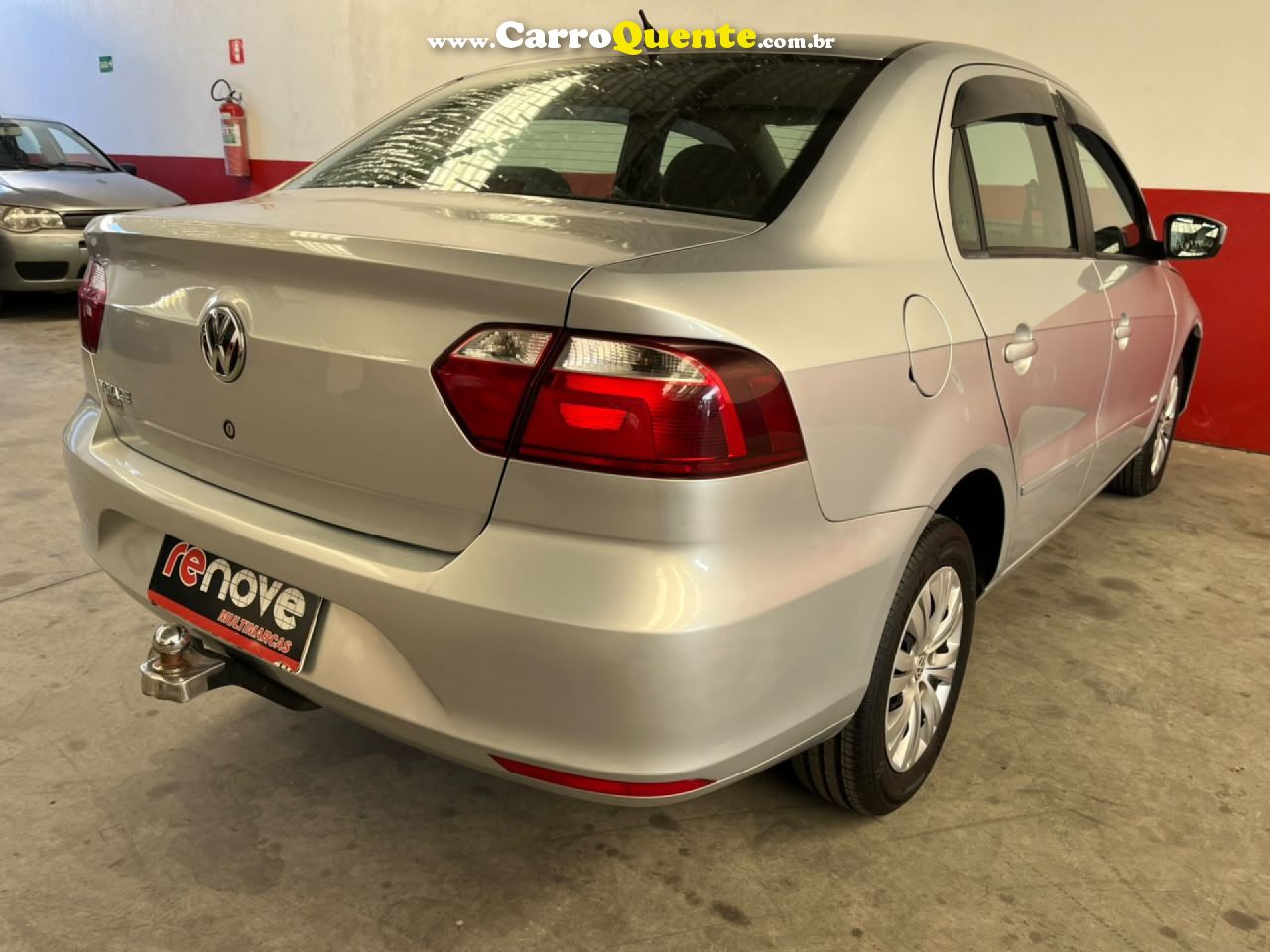 VOLKSWAGEN   VOYAGE 1.01.0 CITY MI TOTAL FLEX 8V 4P   PRATA 2014 1.0 FLEX - Loja