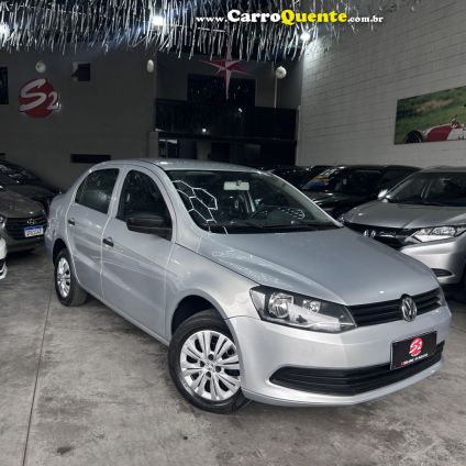 VOLKSWAGEN   VOYAGE TRENDLINE 1.6 T.FLEX 8V 4P   PRATA 2016 1.6 FLEX