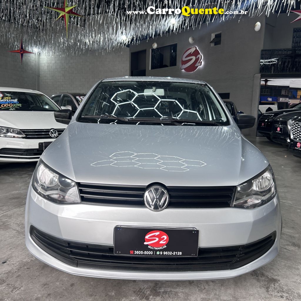 VOLKSWAGEN   VOYAGE TRENDLINE 1.6 T.FLEX 8V 4P   PRATA 2016 1.6 FLEX - Loja