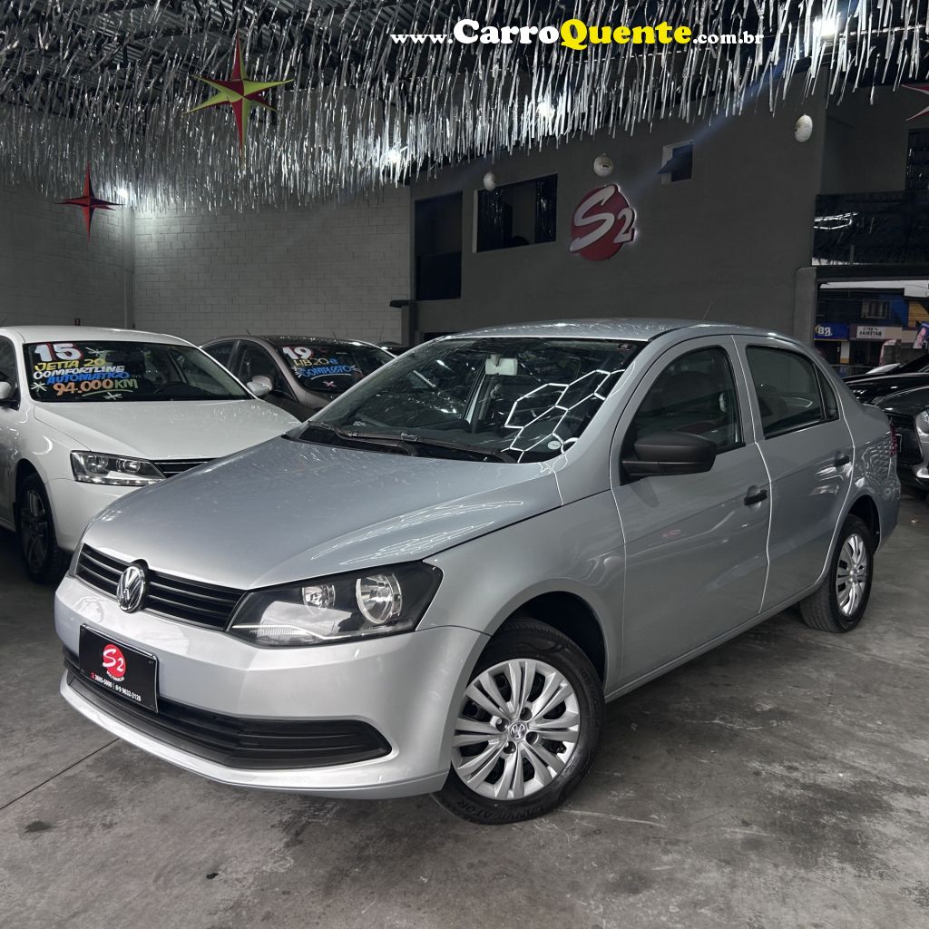 VOLKSWAGEN   VOYAGE TRENDLINE 1.6 T.FLEX 8V 4P   PRATA 2016 1.6 FLEX - Loja