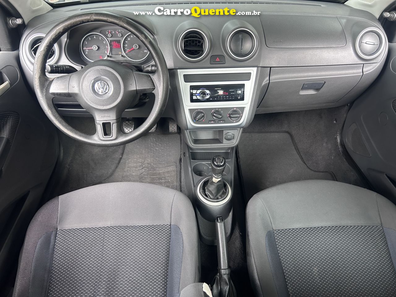 VOLKSWAGEN   VOYAGE TRENDLINE 1.6 T.FLEX 8V 4P   PRATA 2016 1.6 FLEX - Loja