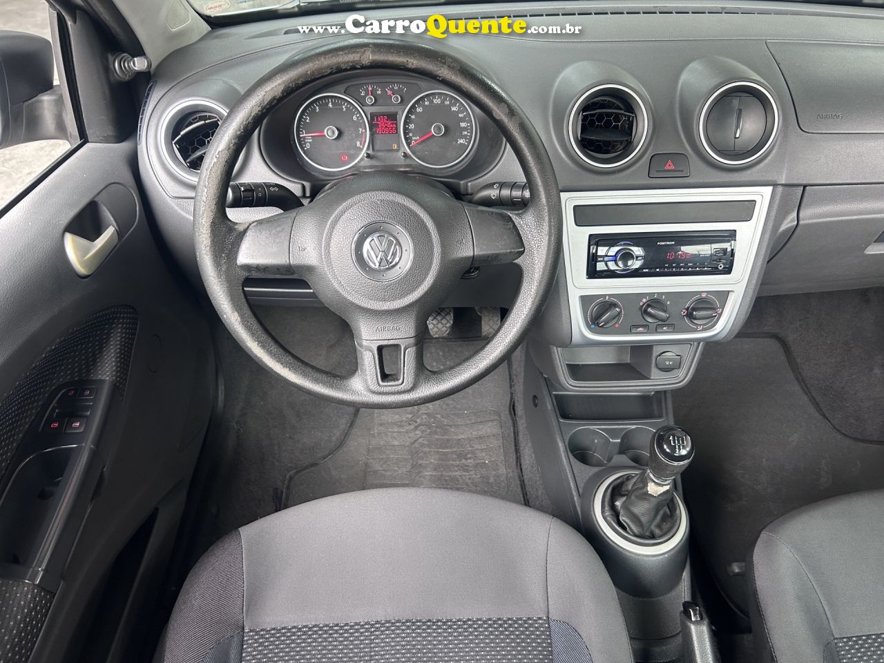 VOLKSWAGEN   VOYAGE TRENDLINE 1.6 T.FLEX 8V 4P   PRATA 2016 1.6 FLEX - Loja