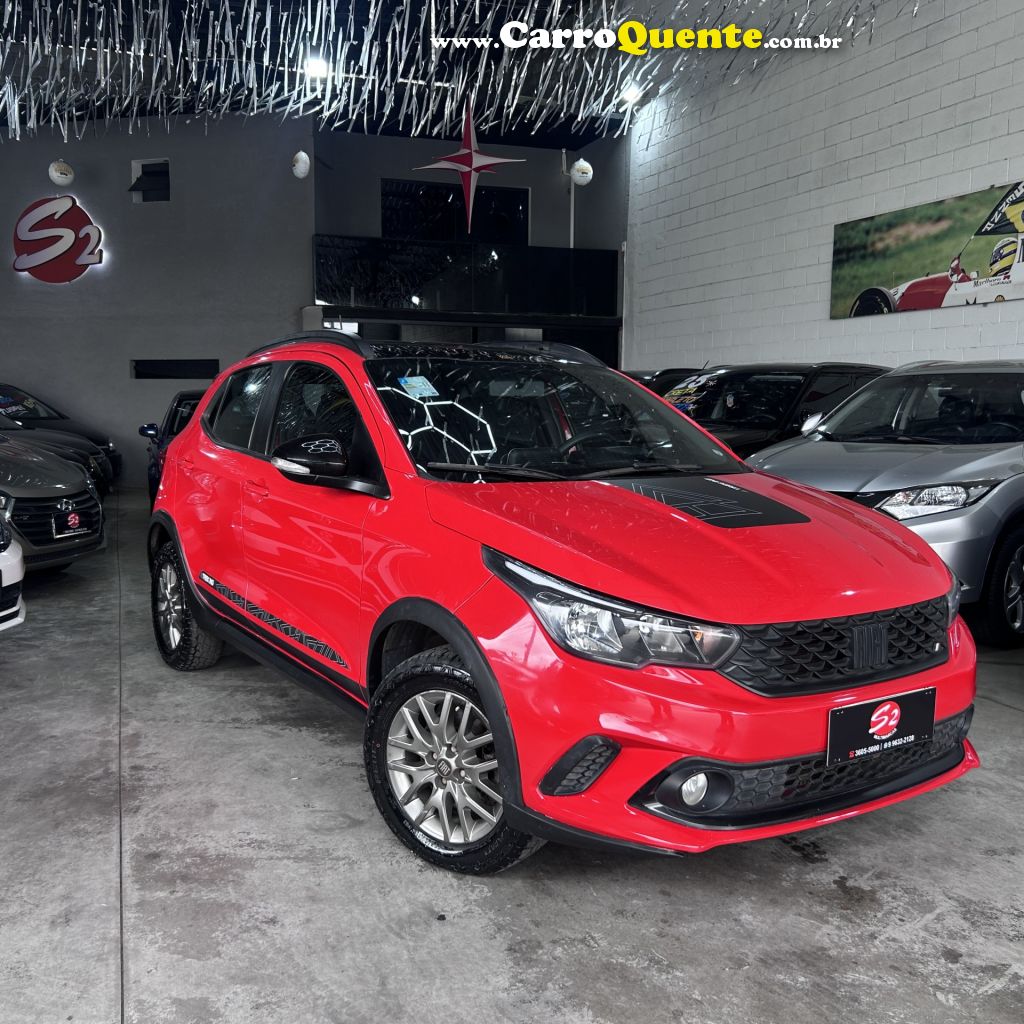 FIAT   ARGO TREKKING 1.8 16V FLEX AUT.   VERMELHO 2021 1.8 FLEX - Loja