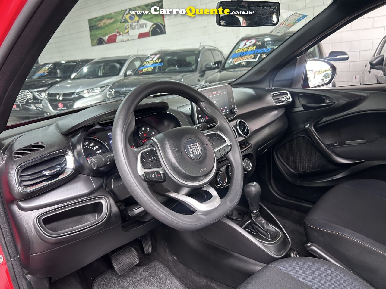 FIAT   ARGO TREKKING 1.8 16V FLEX AUT.   VERMELHO 2021 1.8 FLEX - Loja