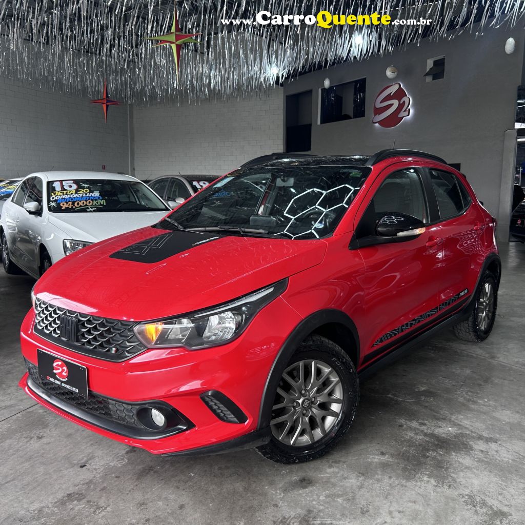 FIAT   ARGO TREKKING 1.8 16V FLEX AUT.   VERMELHO 2021 1.8 FLEX - Loja