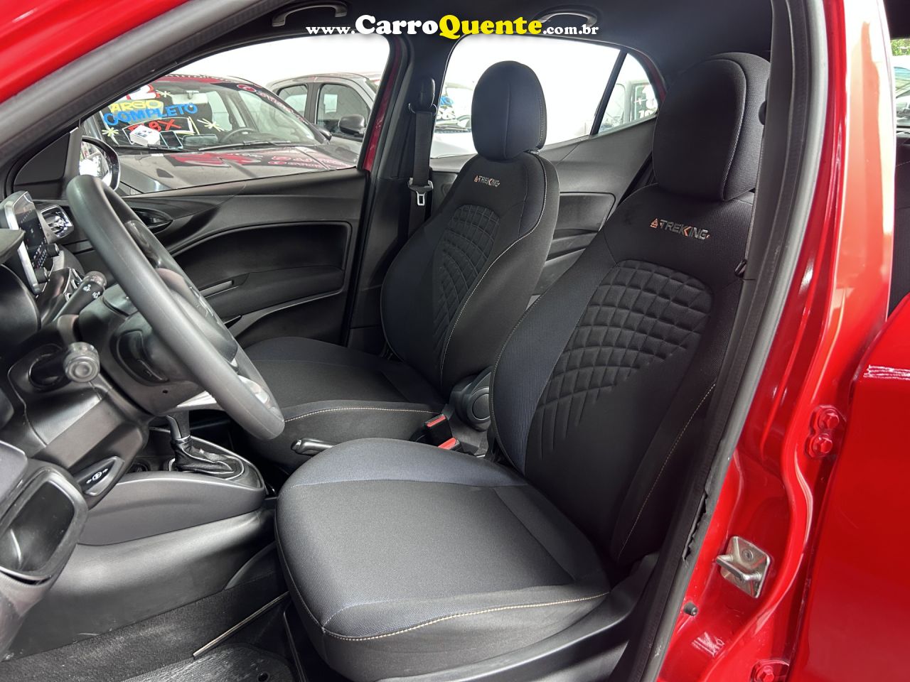 FIAT   ARGO TREKKING 1.8 16V FLEX AUT.   VERMELHO 2021 1.8 FLEX - Loja