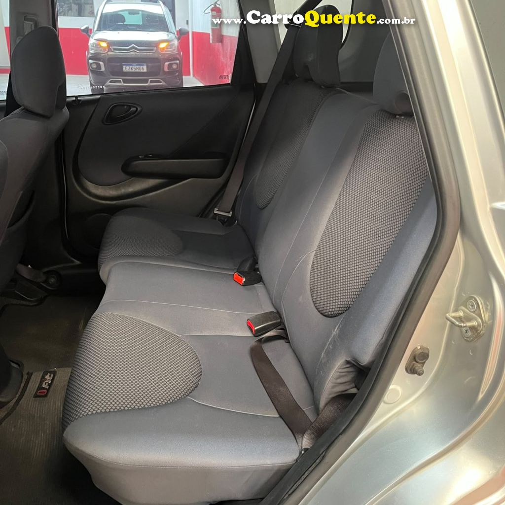 HONDA   FIT LXL 1.4 1.4 FLEX 8V16V 5P AUT.   PRATA 2008 1.4 FLEX - Loja