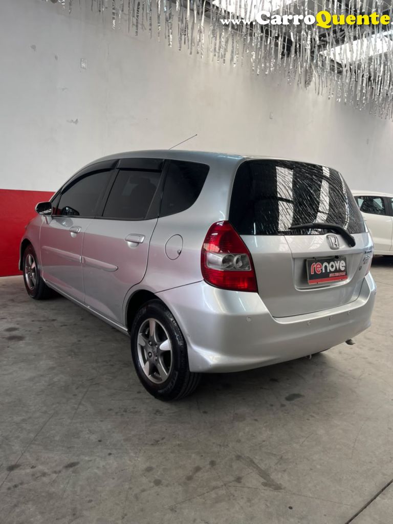 HONDA   FIT LXL 1.4 1.4 FLEX 8V16V 5P AUT.   PRATA 2008 1.4 FLEX - Loja