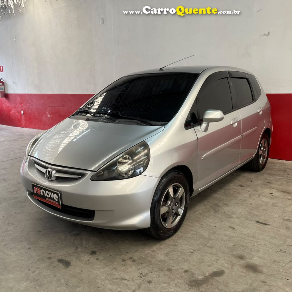 HONDA   FIT LXL 1.4 1.4 FLEX 8V16V 5P AUT.   PRATA 2008 1.4 FLEX - Loja