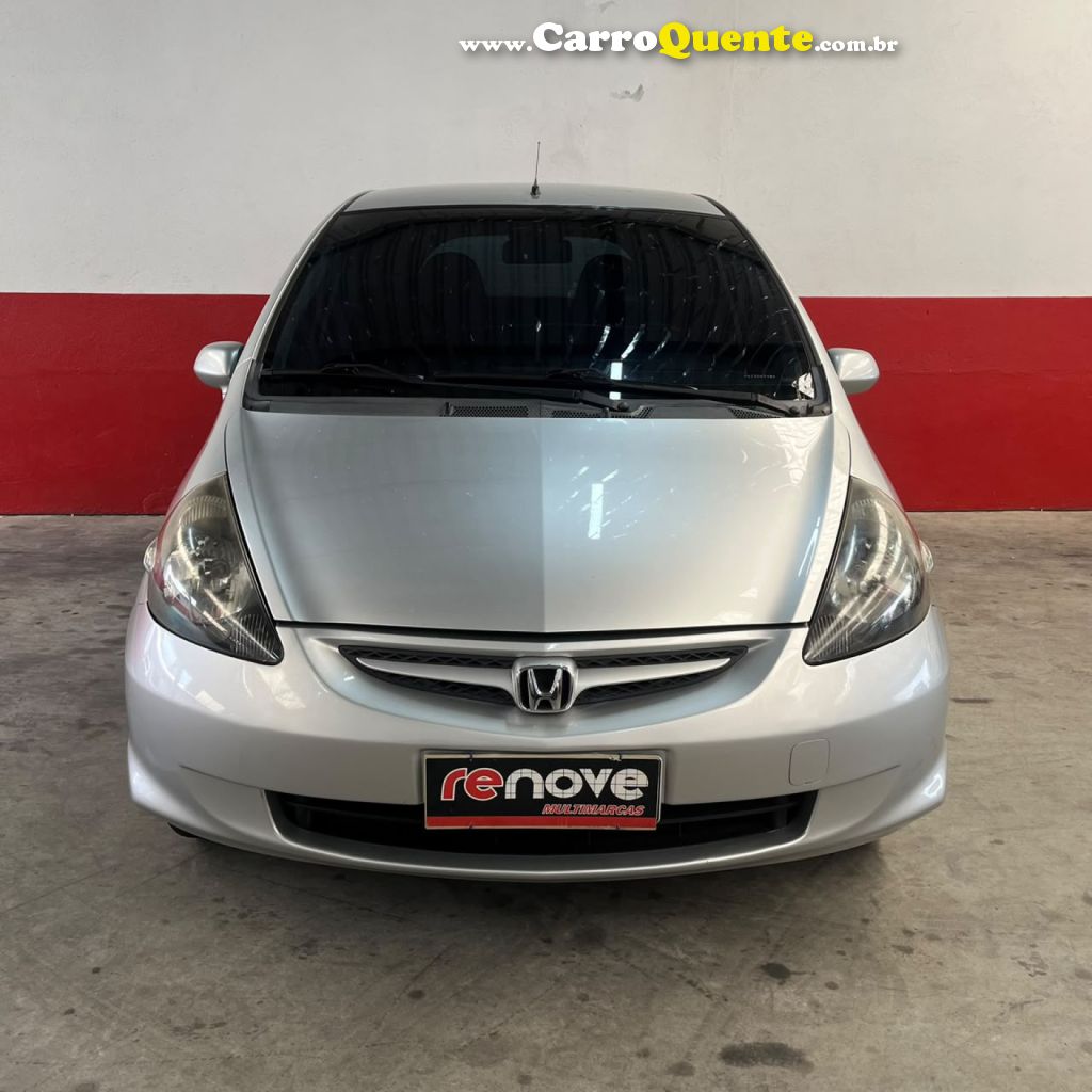 HONDA   FIT LXL 1.4 1.4 FLEX 8V16V 5P AUT.   PRATA 2008 1.4 FLEX - Loja