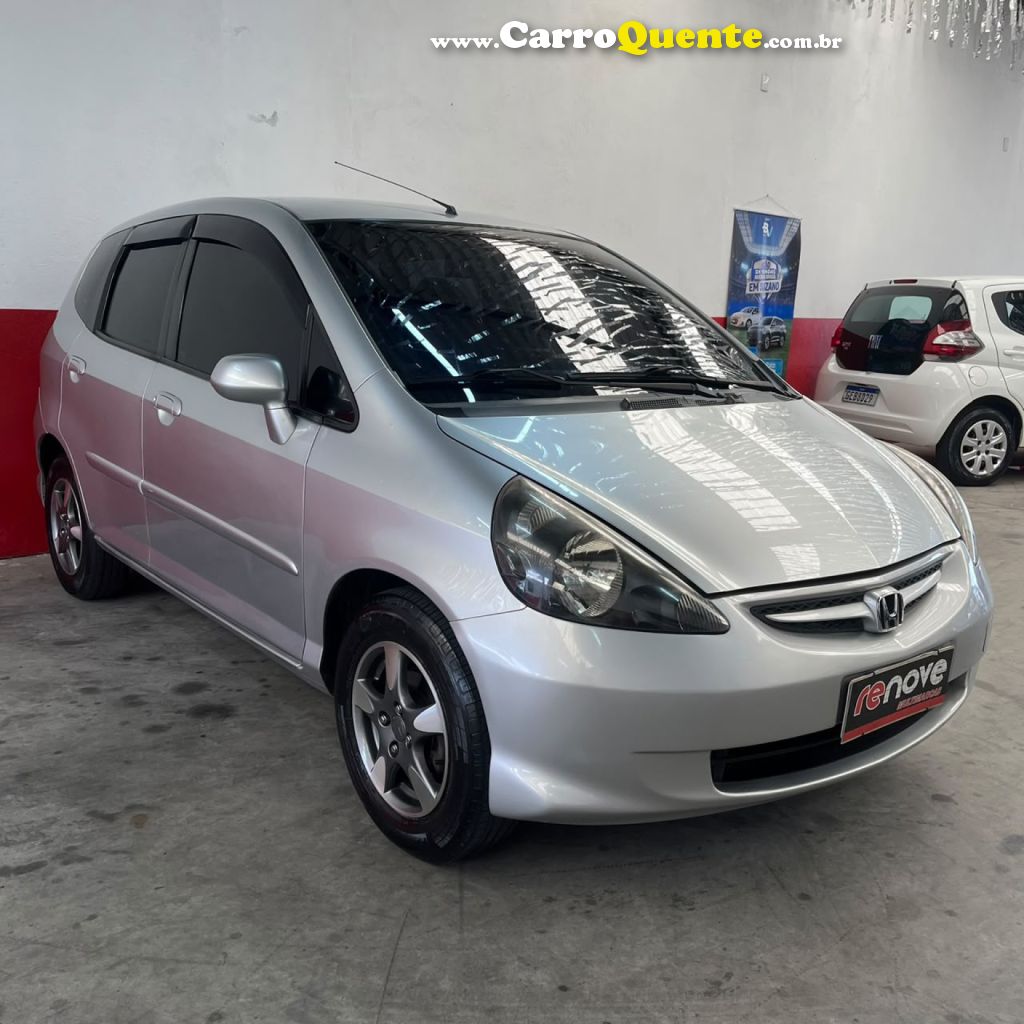 HONDA   FIT LXL 1.4 1.4 FLEX 8V16V 5P AUT.   PRATA 2008 1.4 FLEX - Loja