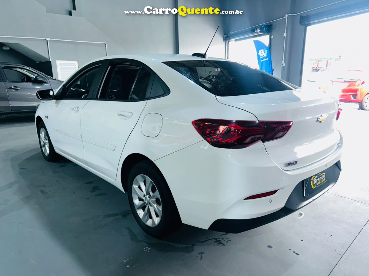 CHEVROLET   ONIX SEDAN PLUS LTZ 1.0 12V TB FLEX AUT.   BRANCO 2020 1.0 FLEX - Loja