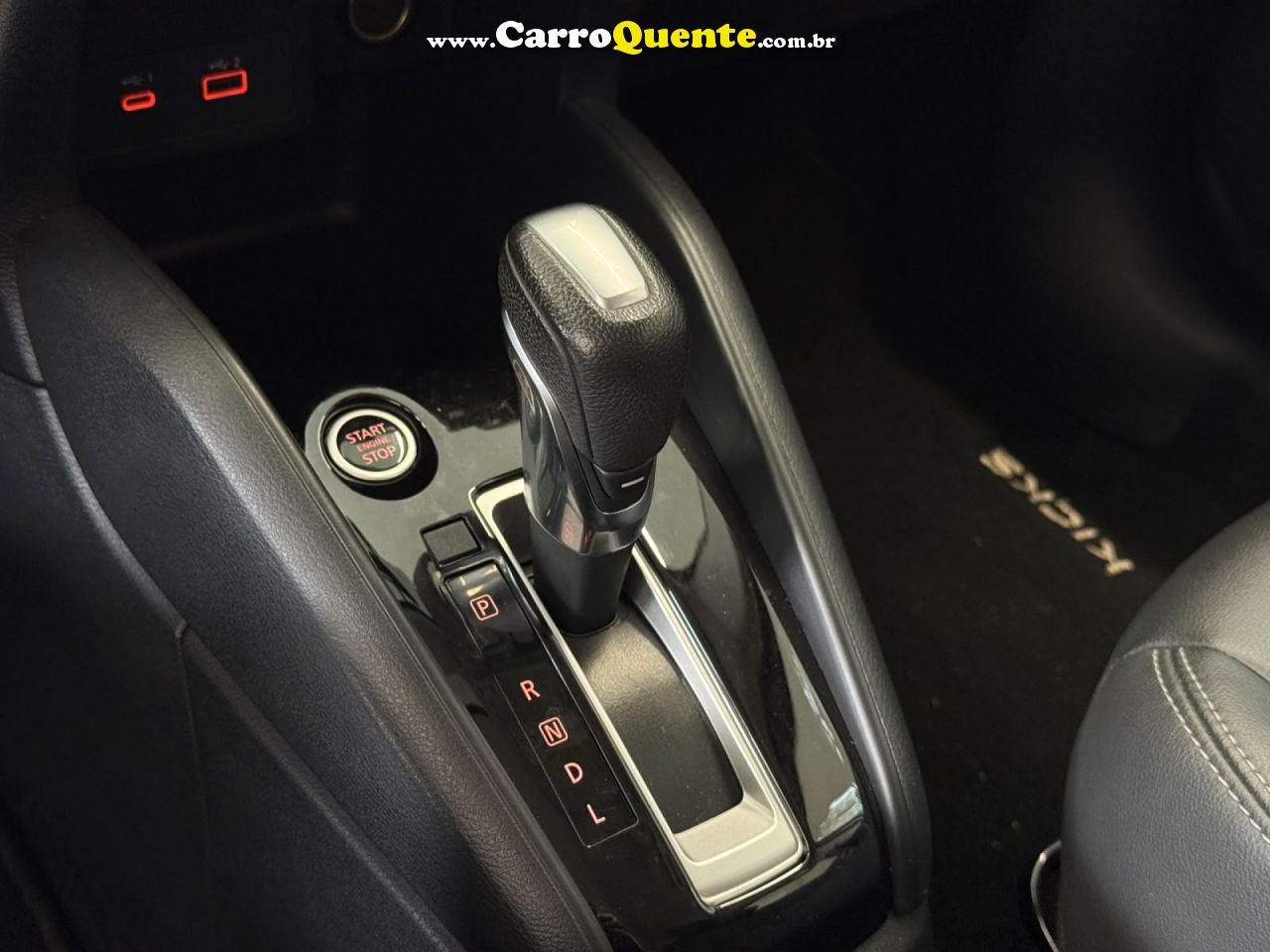 NISSAN   KICKS ADVANCE 1.6 16V FLEX AUT.   PRATA 2023 1.6 FLEX - Loja