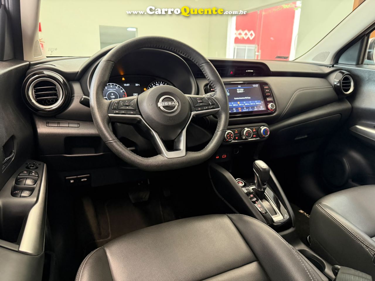 NISSAN   KICKS ADVANCE 1.6 16V FLEX AUT.   PRATA 2023 1.6 FLEX - Loja