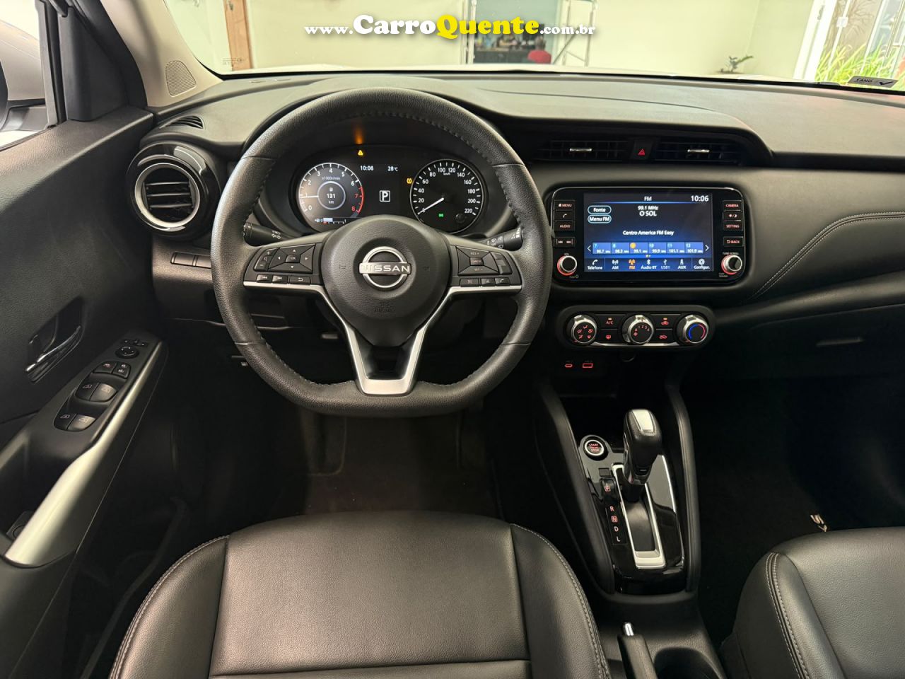 NISSAN   KICKS ADVANCE 1.6 16V FLEX AUT.   PRATA 2023 1.6 FLEX - Loja