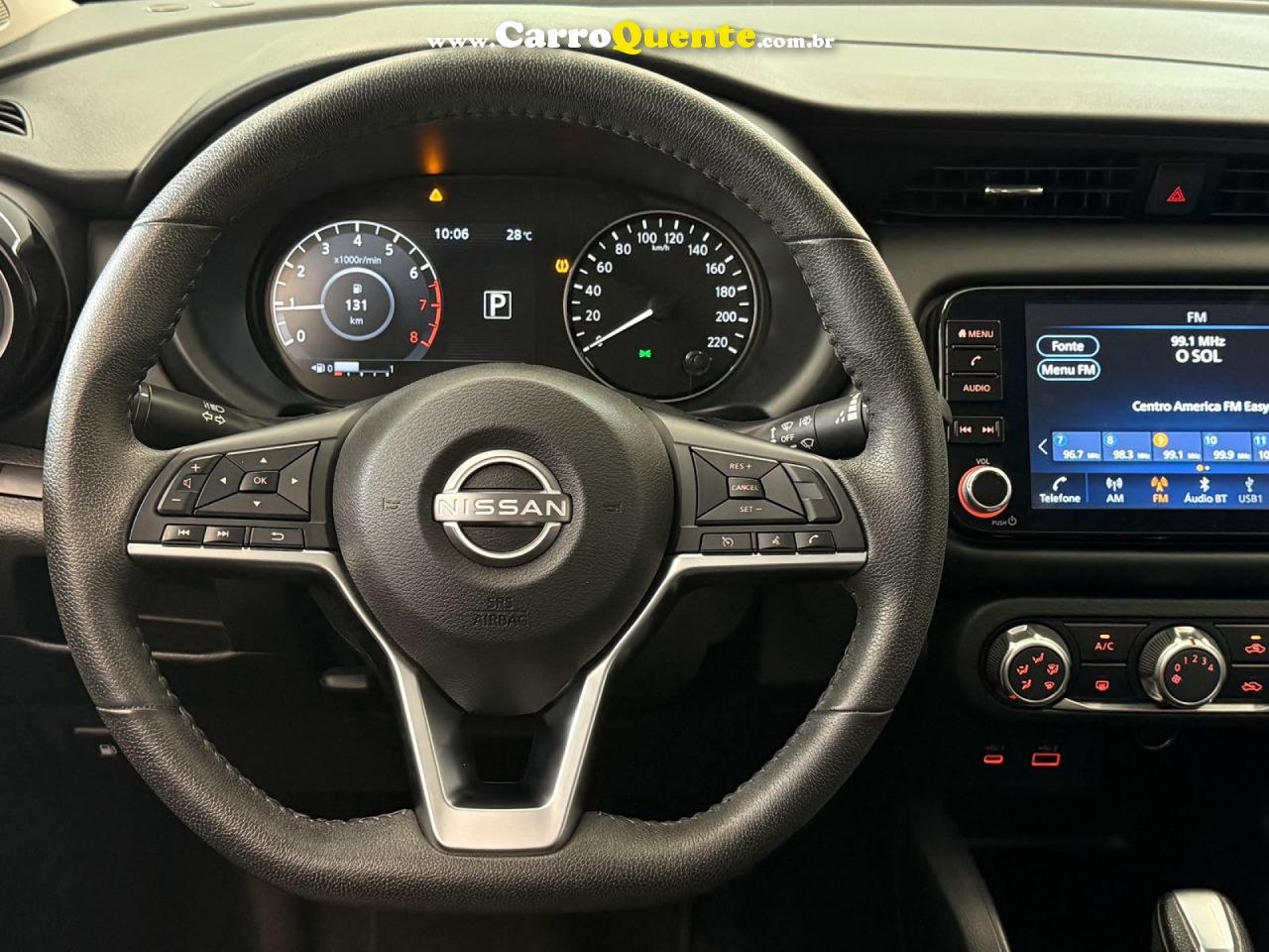 NISSAN   KICKS ADVANCE 1.6 16V FLEX AUT.   PRATA 2023 1.6 FLEX - Loja