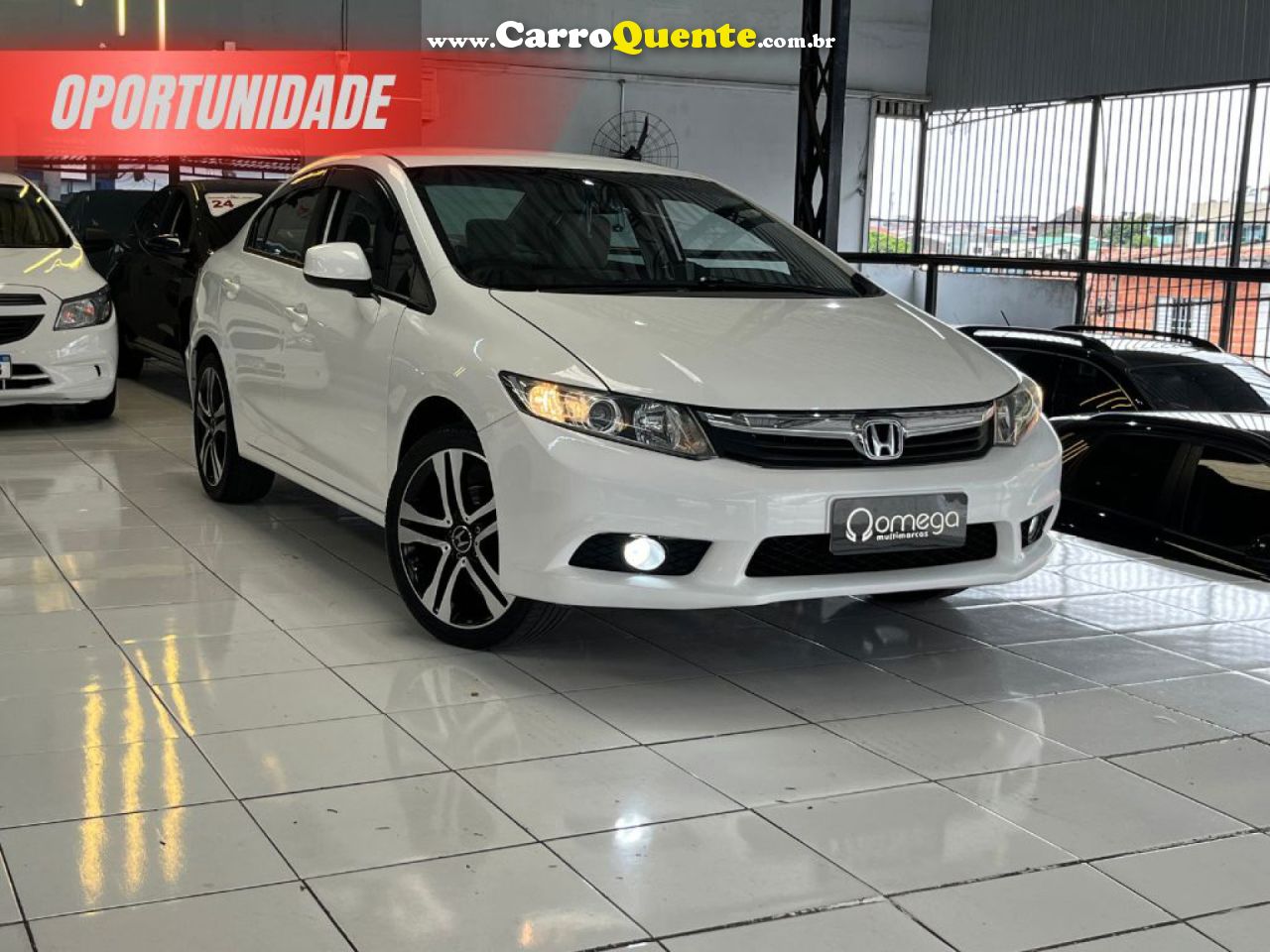 HONDA   CIVIC SEDAN LXS 1.81.8 FLEX 16V AUT. 4P   BRANCO 2015 1.8 FLEX - Loja