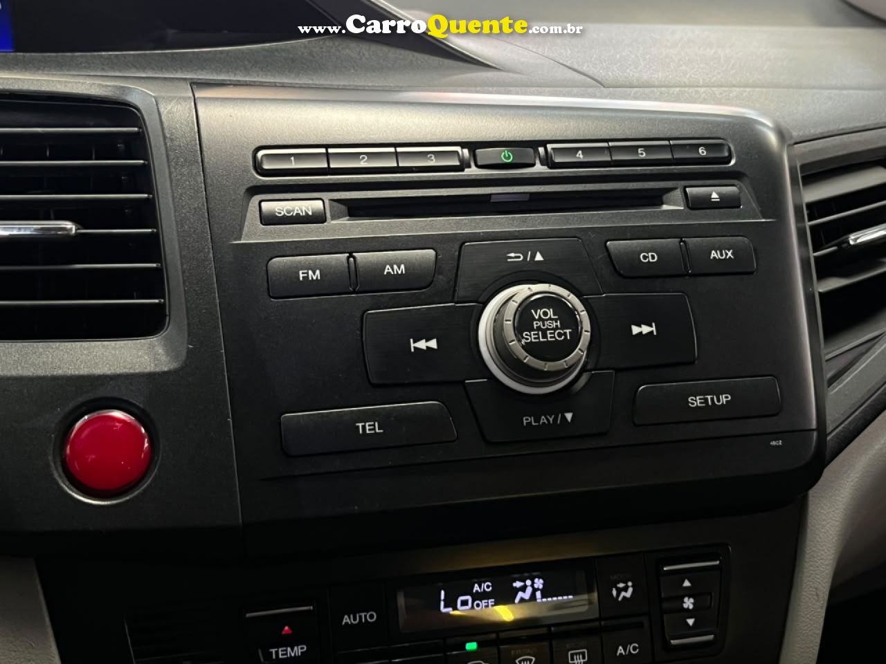 HONDA   CIVIC SEDAN LXS 1.81.8 FLEX 16V AUT. 4P   BRANCO 2015 1.8 FLEX - Loja