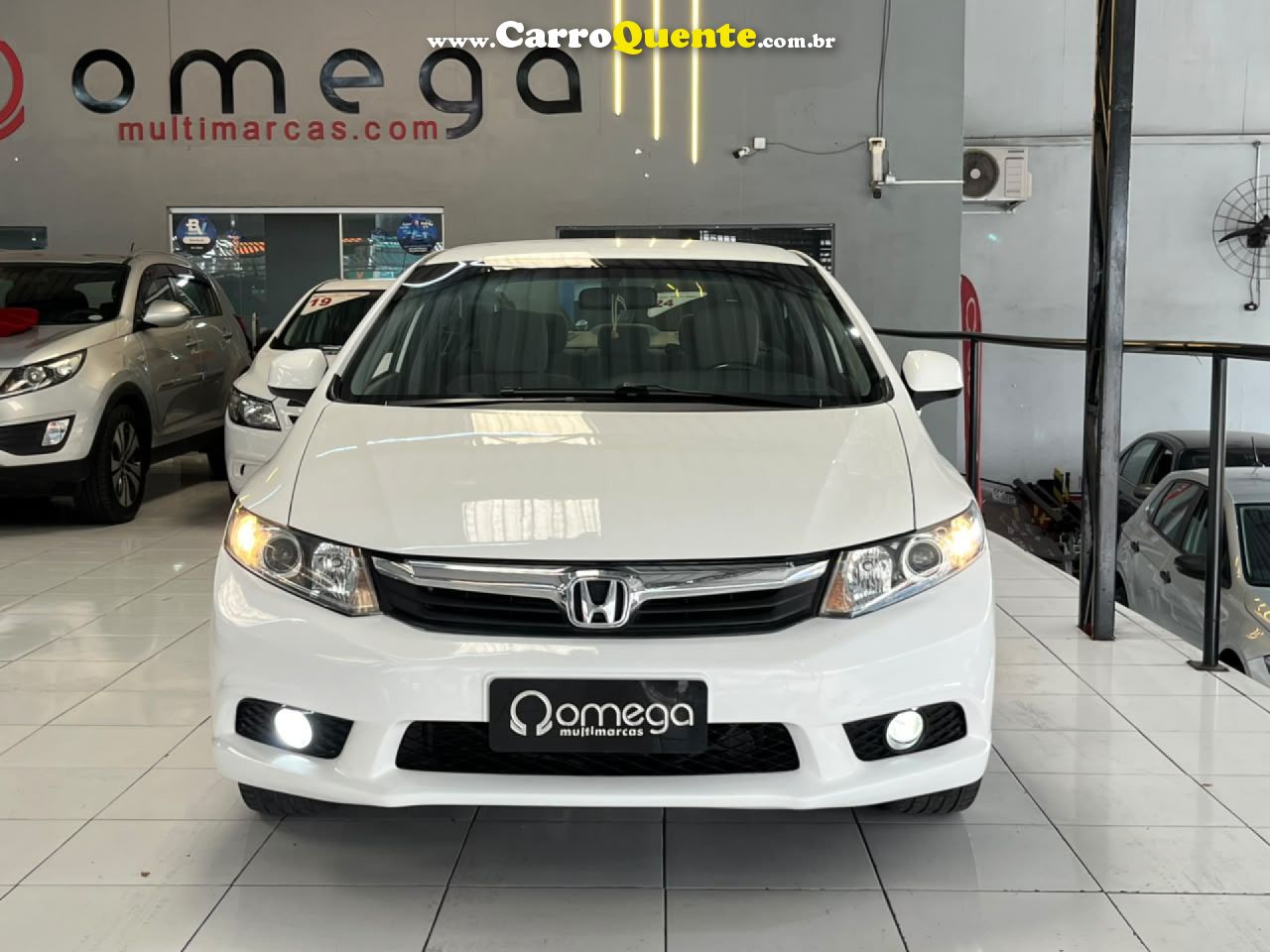 HONDA   CIVIC SEDAN LXS 1.81.8 FLEX 16V AUT. 4P   BRANCO 2015 1.8 FLEX - Loja