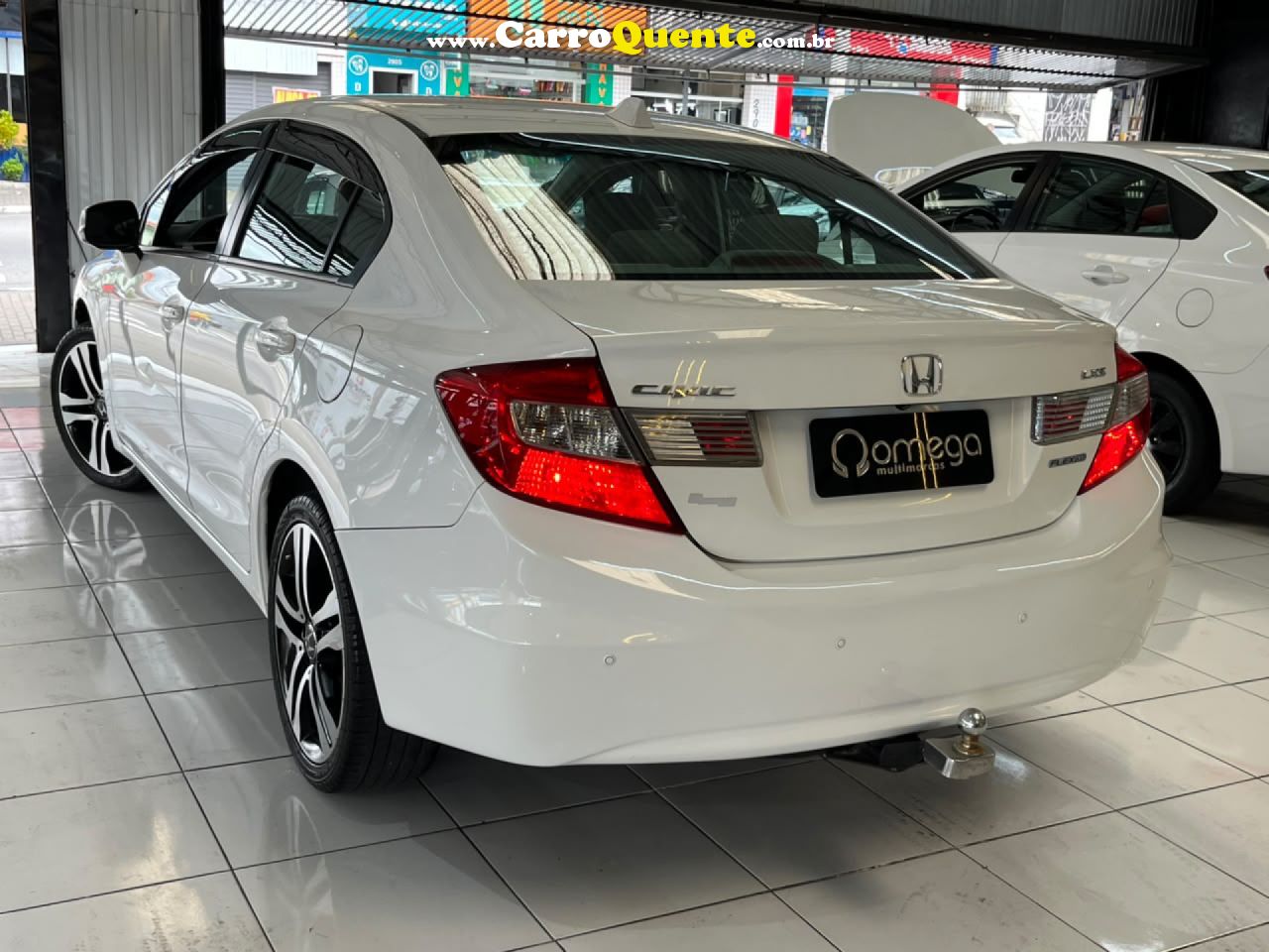 HONDA   CIVIC SEDAN LXS 1.81.8 FLEX 16V AUT. 4P   BRANCO 2015 1.8 FLEX - Loja