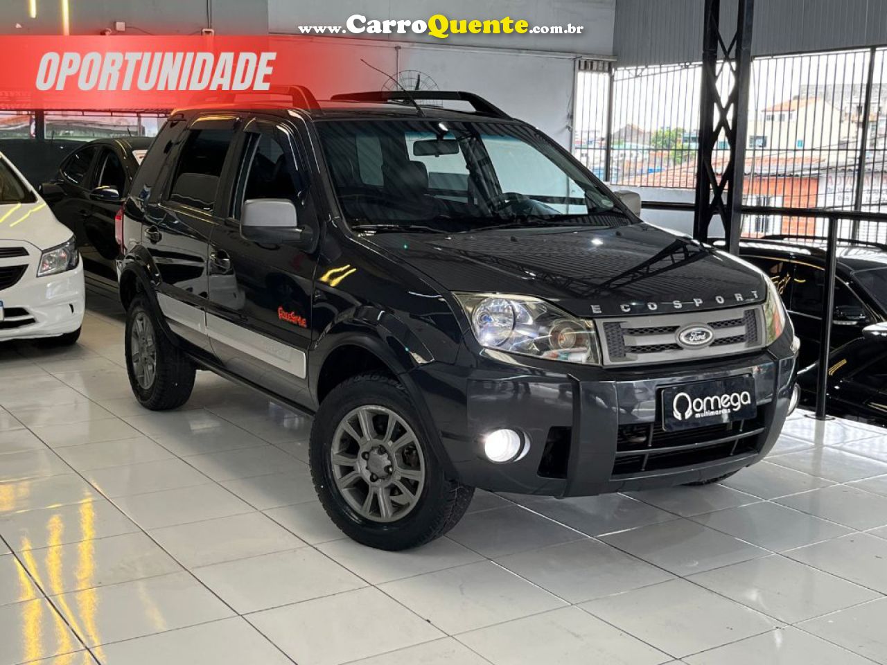 FORD   ECOSPORT XLT FREESTYLE 1.6 FLEX 8V 5P   CINZA 2011 1.6 FLEX - Loja
