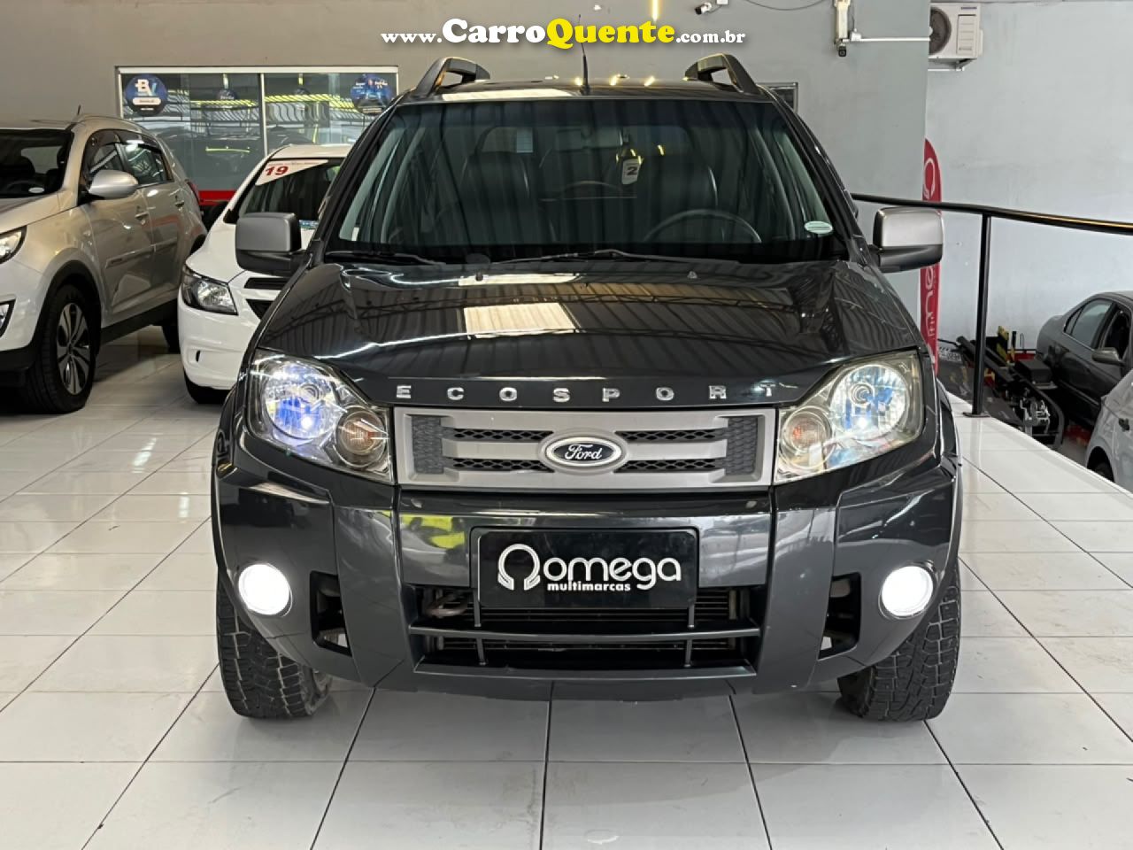 FORD   ECOSPORT XLT FREESTYLE 1.6 FLEX 8V 5P   CINZA 2011 1.6 FLEX - Loja