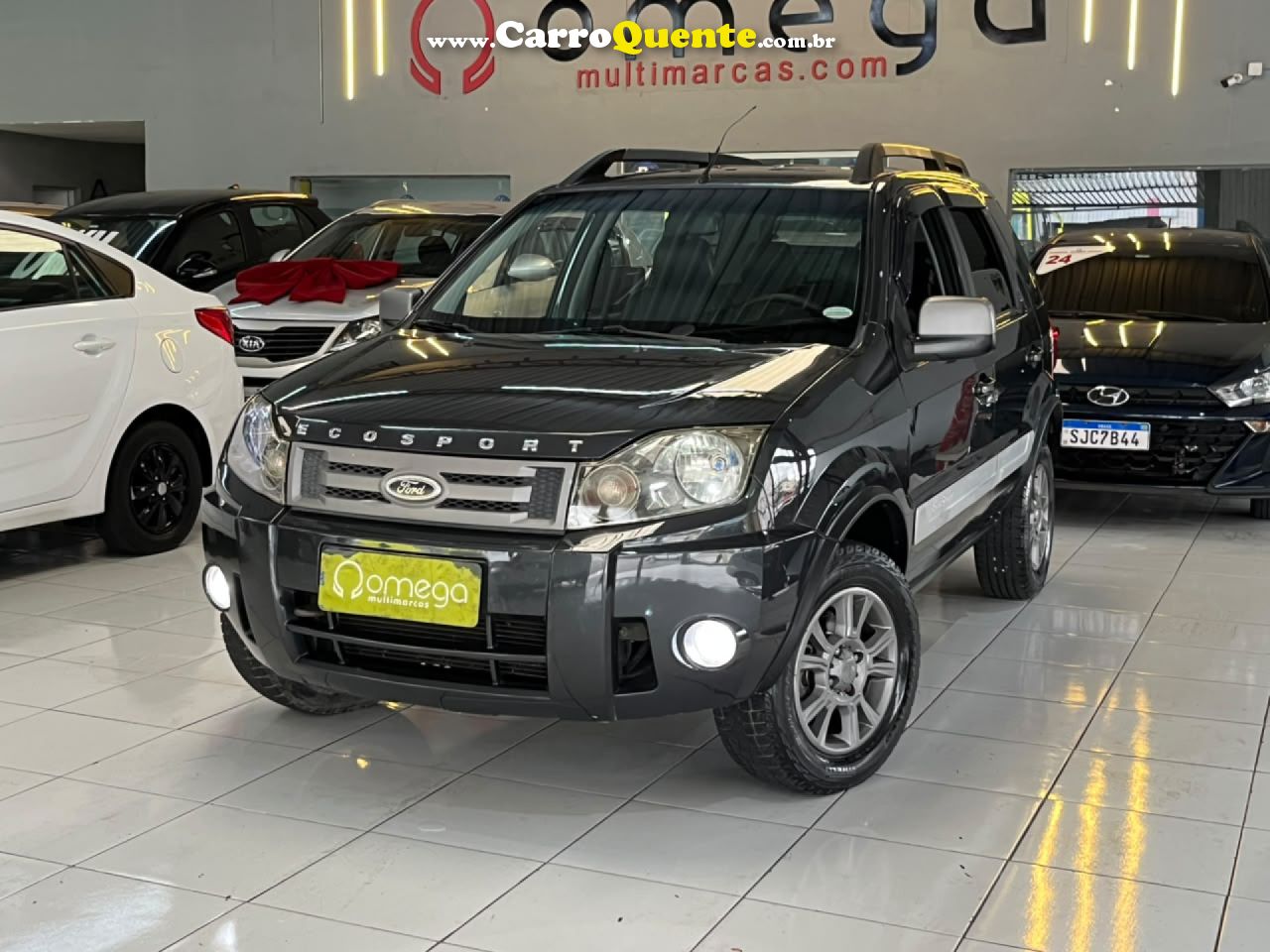 FORD   ECOSPORT XLT FREESTYLE 1.6 FLEX 8V 5P   CINZA 2011 1.6 FLEX - Loja