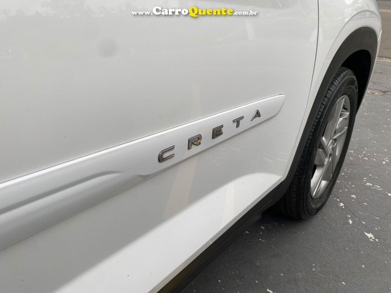 HYUNDAI   CRETA COMFORT 1.0 TB 12V FLEX AUT.   BRANCO 2023 1.0 FLEX - Loja