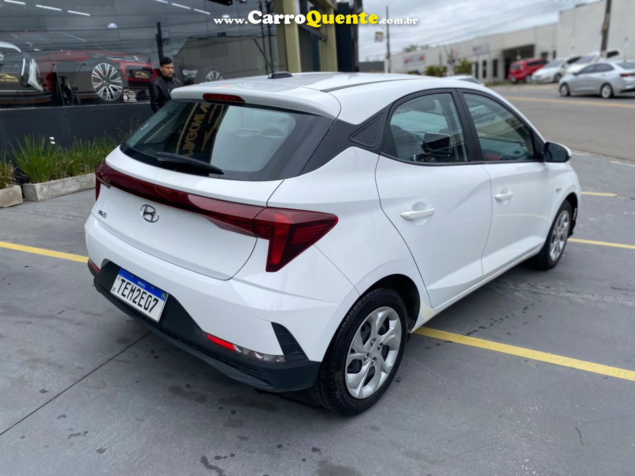 HYUNDAI   HB20 COMF.C.PLUSC.STYLE 1.0 FLEX 12V   BRANCO 2026 1.0 FLEX - Loja