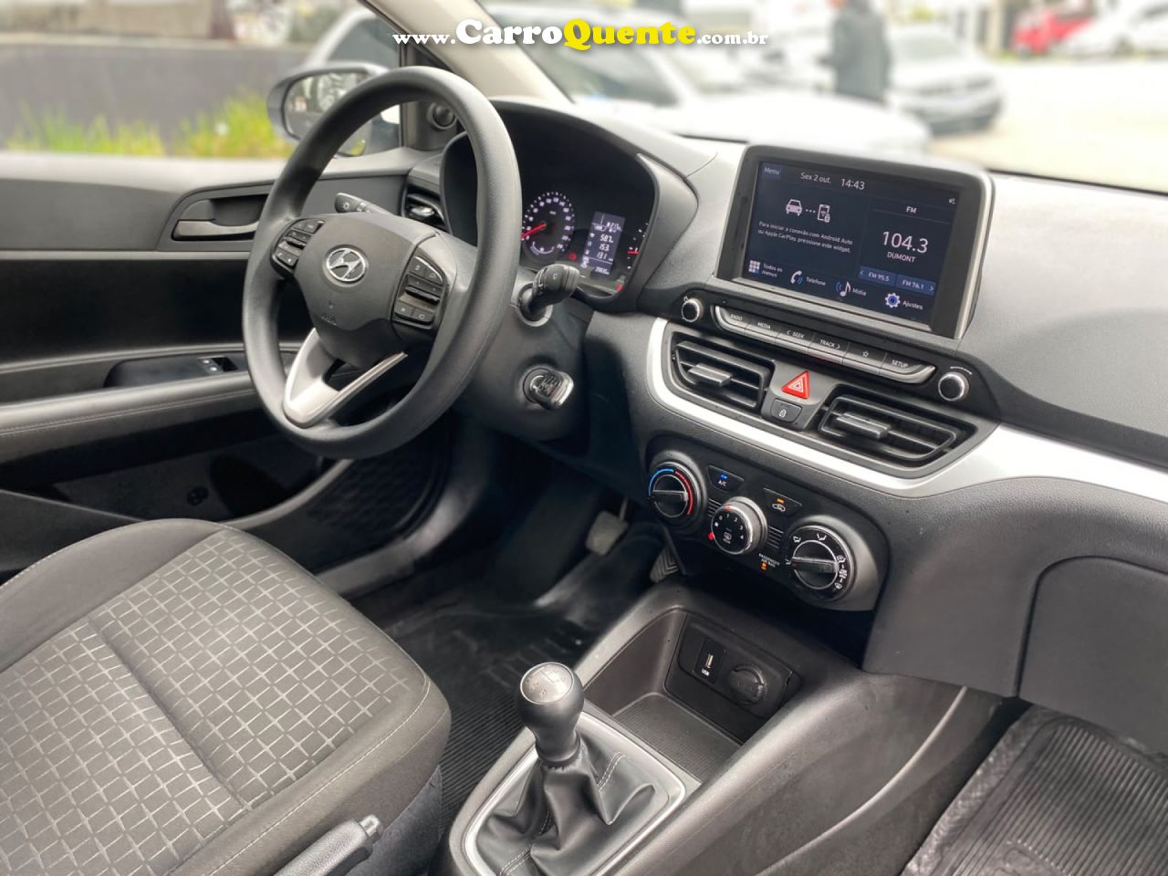 HYUNDAI   HB20 COMF.C.PLUSC.STYLE 1.0 FLEX 12V   BRANCO 2026 1.0 FLEX - Loja