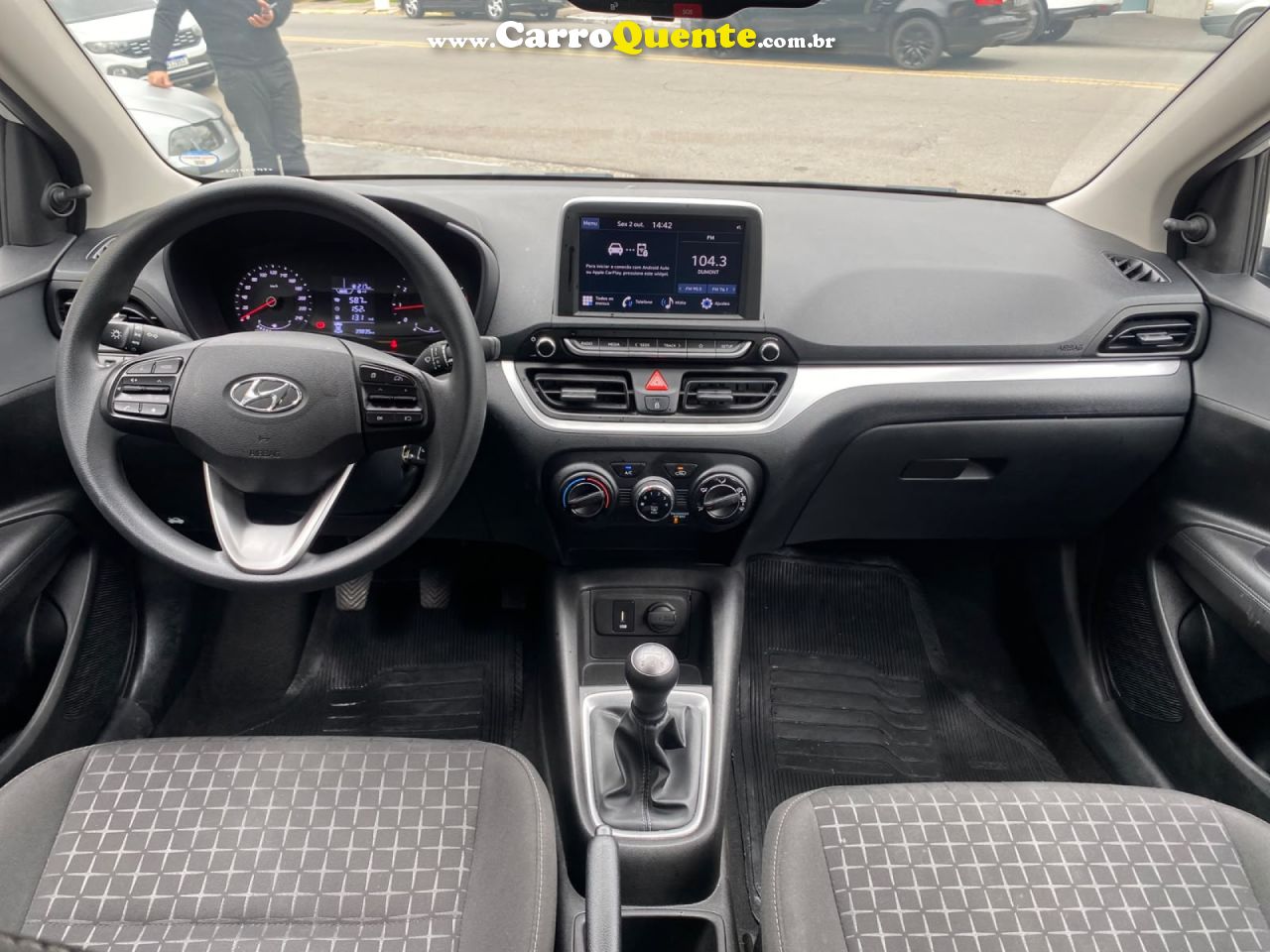 HYUNDAI   HB20 COMF.C.PLUSC.STYLE 1.0 FLEX 12V   BRANCO 2026 1.0 FLEX - Loja