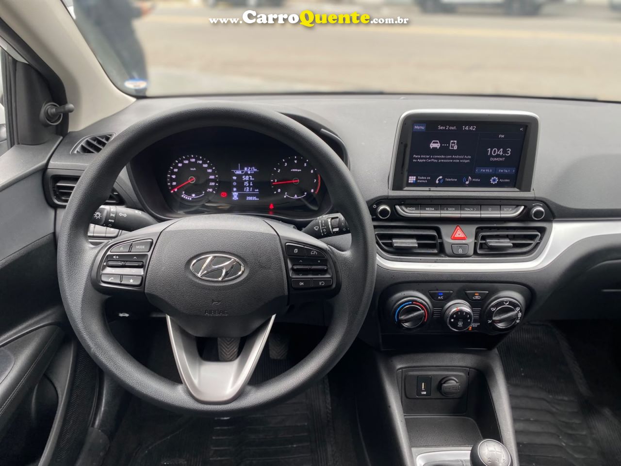 HYUNDAI   HB20 COMF.C.PLUSC.STYLE 1.0 FLEX 12V   BRANCO 2026 1.0 FLEX - Loja