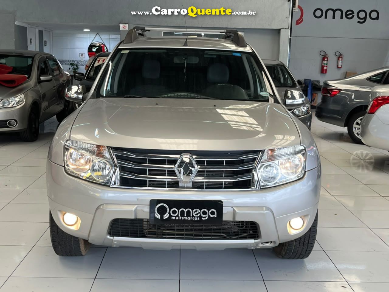 RENAULT   DUSTER DYNAMIQUE 1.6 FLEX 16V MEC.   PRATA 2013 1.6 FLEX - Loja