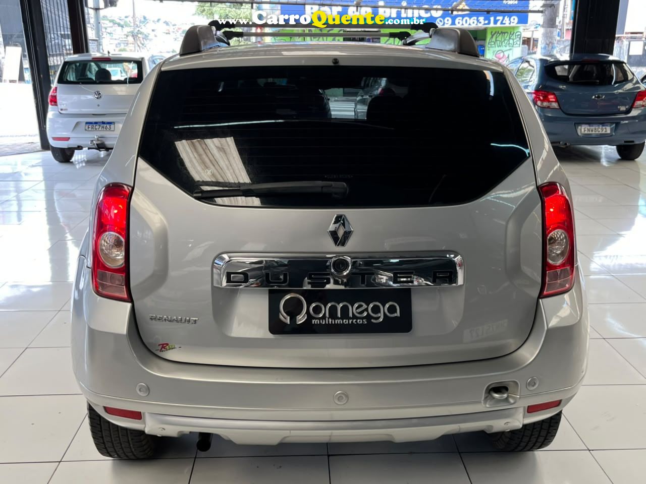 RENAULT   DUSTER DYNAMIQUE 1.6 FLEX 16V MEC.   PRATA 2013 1.6 FLEX - Loja