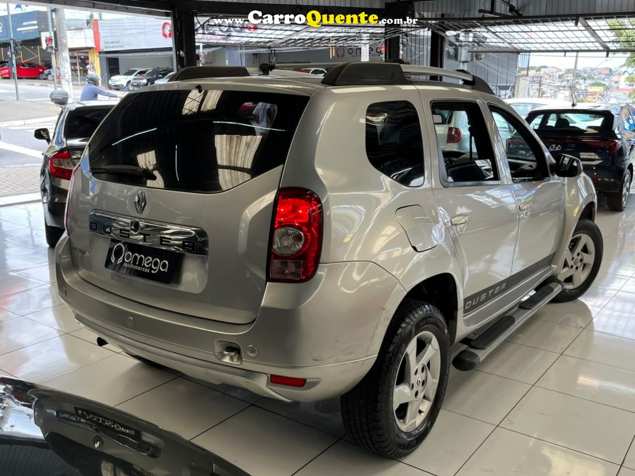 RENAULT   DUSTER DYNAMIQUE 1.6 FLEX 16V MEC.   PRATA 2013 1.6 FLEX - Loja