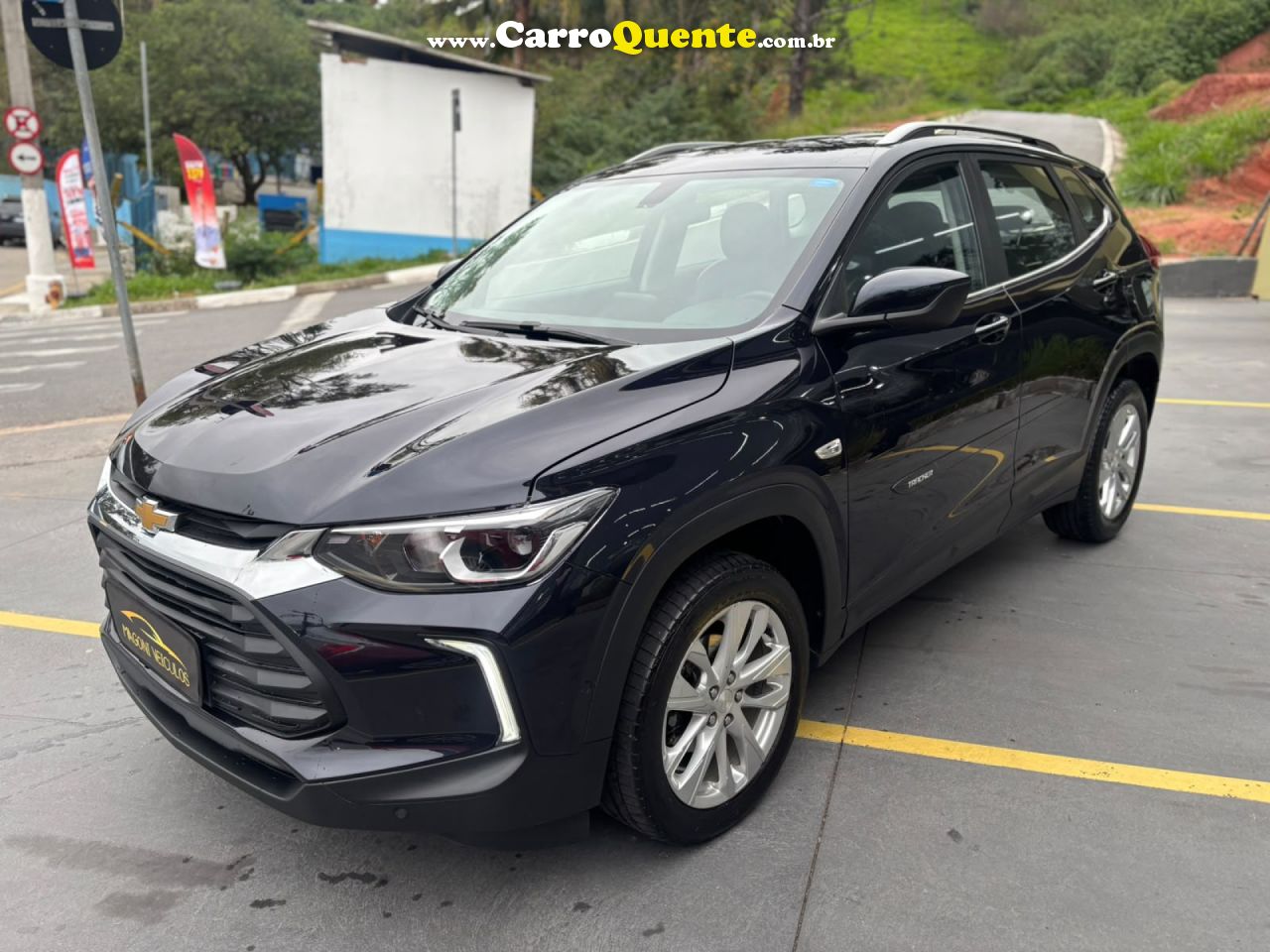 CHEVROLET   TRACKER LTZ 1.2 TURBO 12V FLEX AUT.   AZUL 2021 1.2 FLEX - Loja