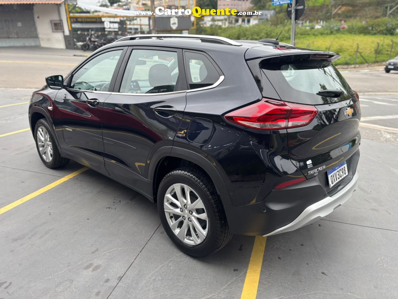 CHEVROLET   TRACKER LTZ 1.2 TURBO 12V FLEX AUT.   AZUL 2021 1.2 FLEX - Loja