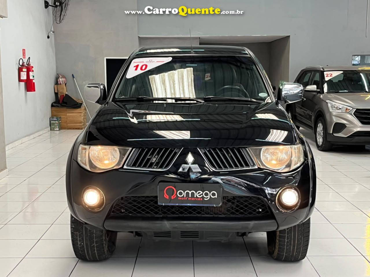 MITSUBISHI   L200 TRITON HPE 3.5 CD V6 24V FLEX AUT.   PRETO 2010 3.5 FLEX - Loja