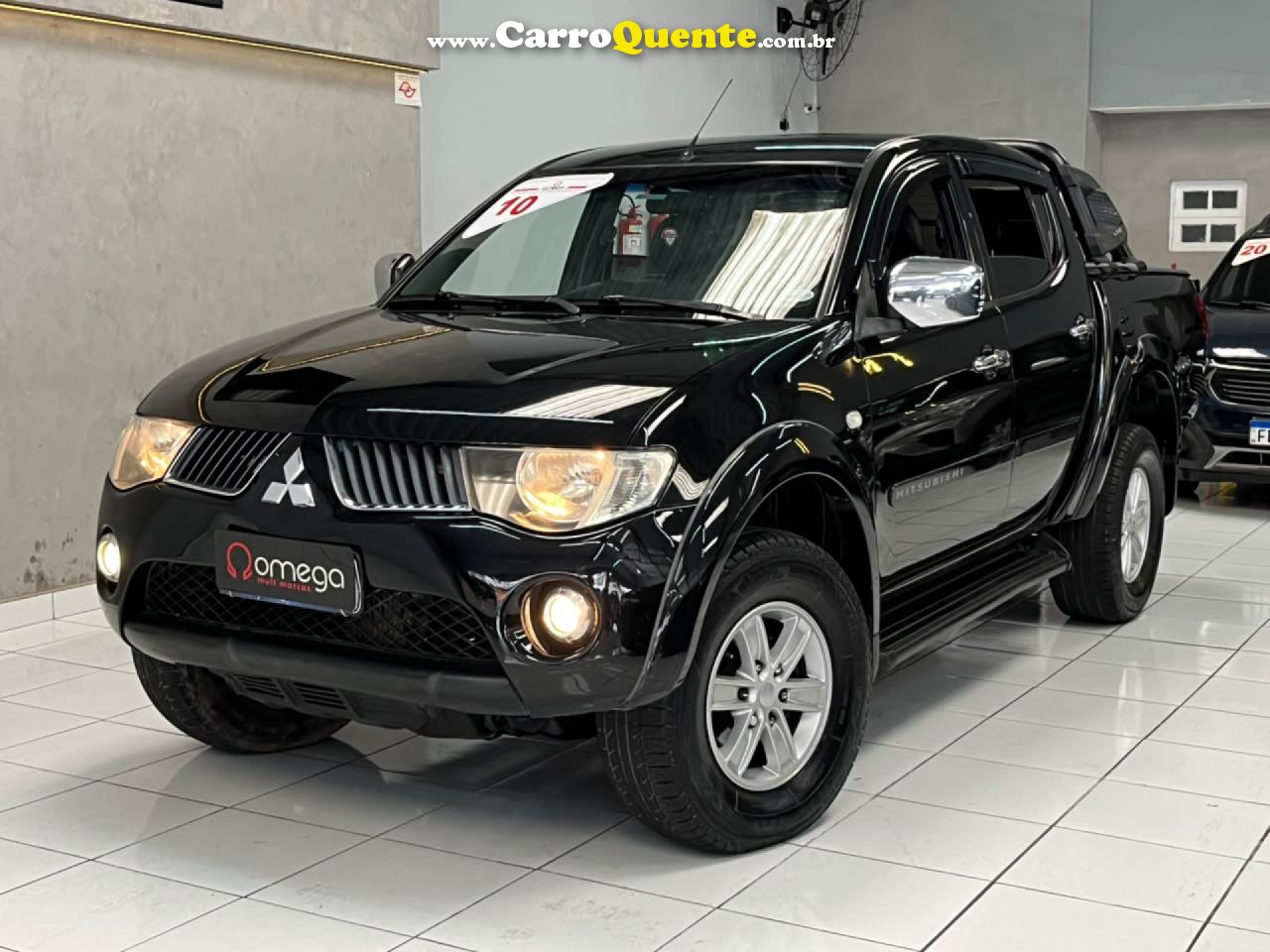 MITSUBISHI   L200 TRITON HPE 3.5 CD V6 24V FLEX AUT.   PRETO 2010 3.5 FLEX - Loja